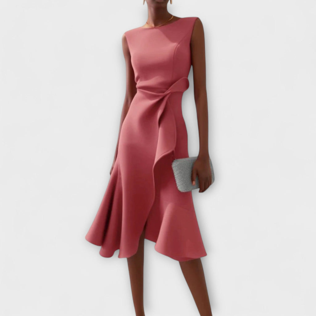 Stylish midi dress for work and parties – Dress for women