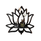 Væghylde formet som lotusblomst