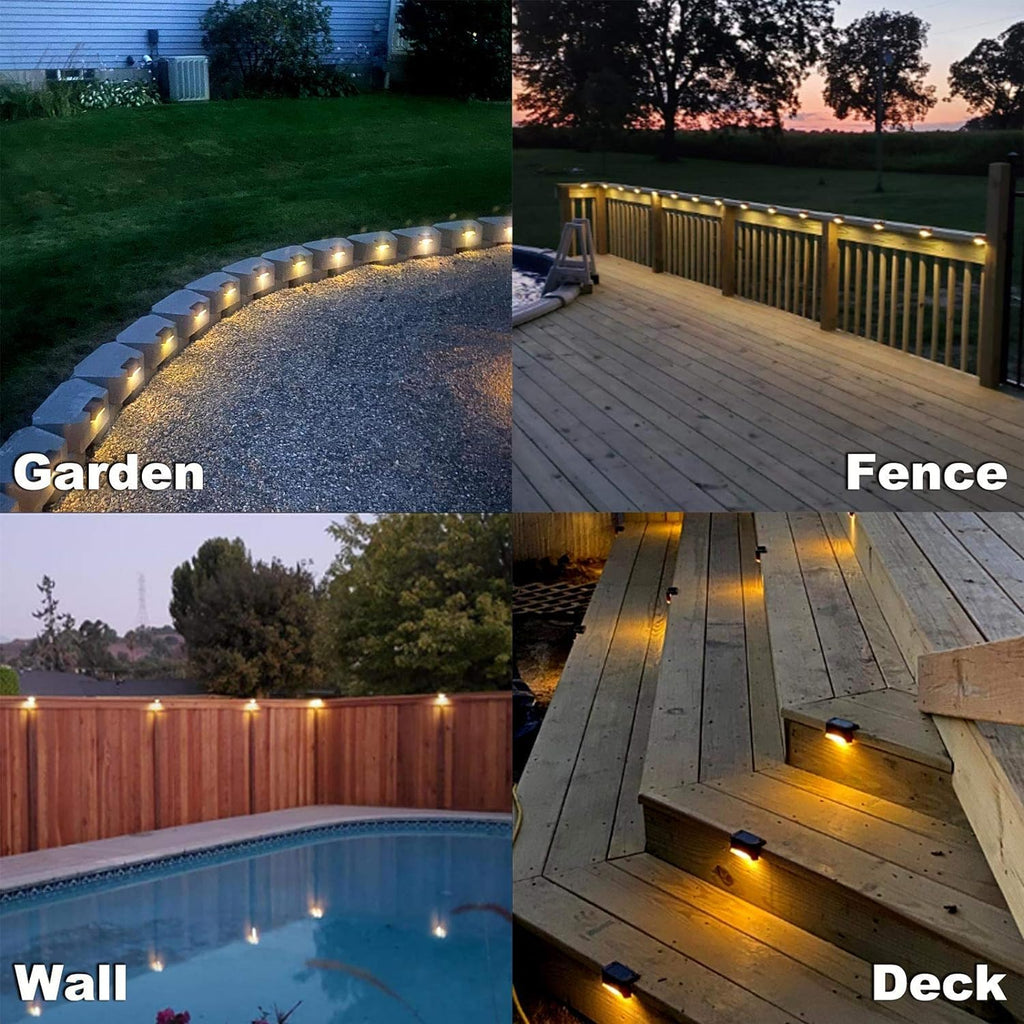 Motion-Activated Outdoor Lighting for Garden and Pathways – Solar Patio Lights with Motion Sensor