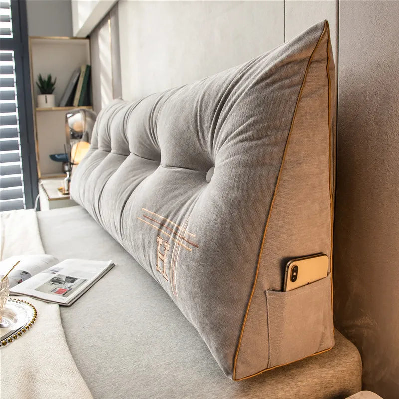 Large decorative cushion for indoor use
