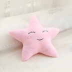 Plush decorative pillow for indoor use