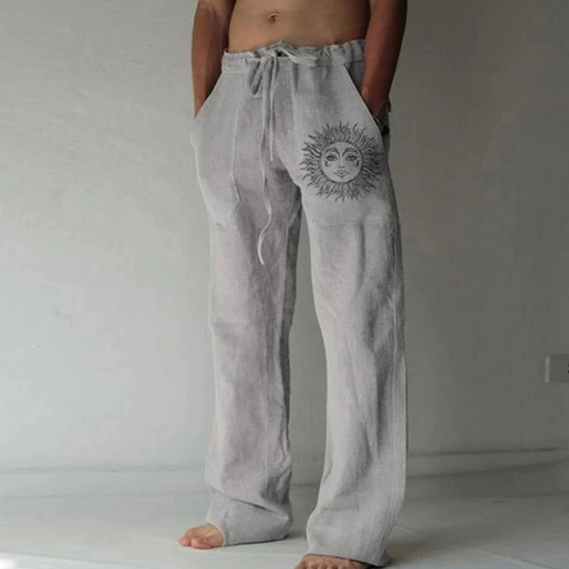 Streetwear pants for everyday use – Straight pants for men