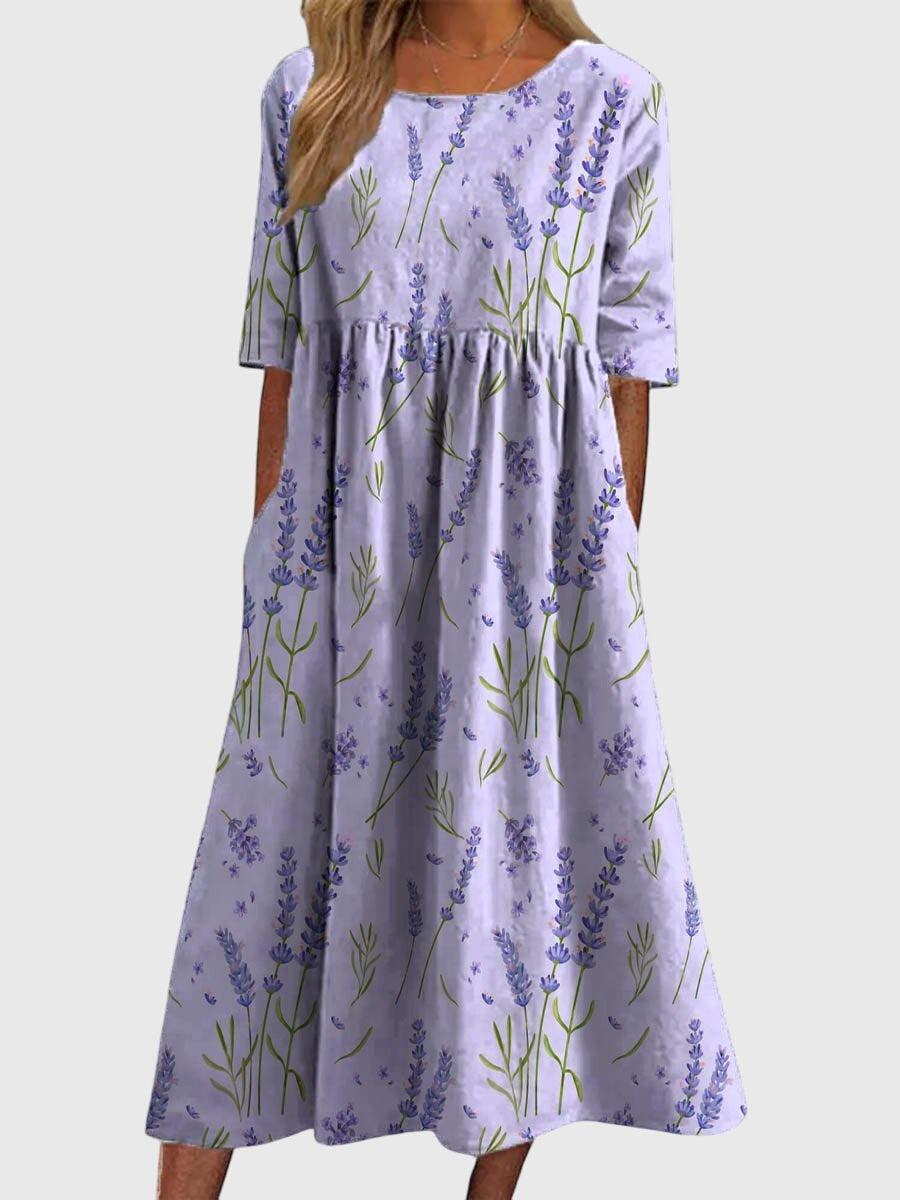 Loose dress for everyday wear and vacation – Comfortable dress for women