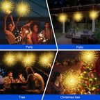 Decorative Outdoor Lighting for Garden and Pathways – Solar Fireworks LED Lights