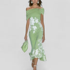 Elegant midi dress for parties and everyday use – Dress for women