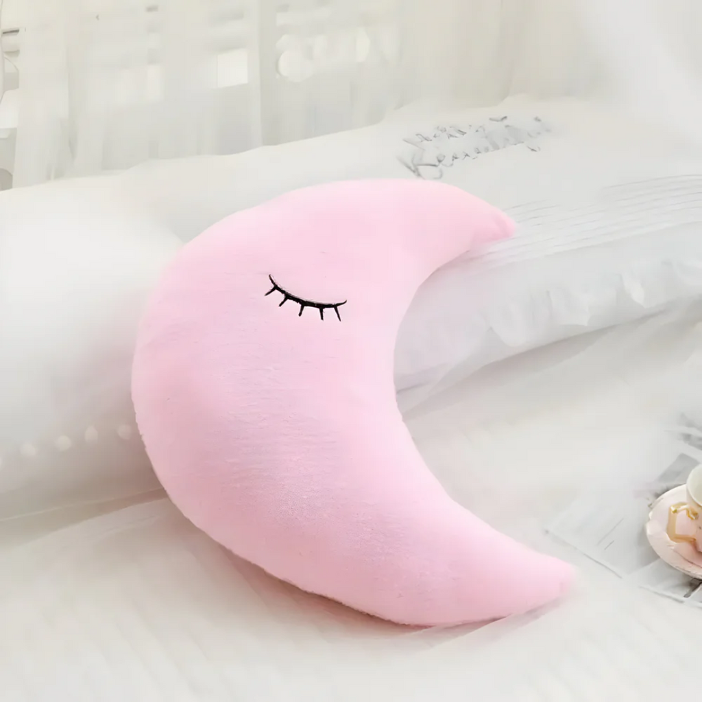 Plush decorative pillow for indoor use