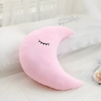 Plush decorative pillow for indoor use
