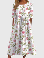Loose dress for everyday wear and vacation – Comfortable dress for women