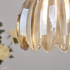 Skandinavisk Glas Pendellampe i Flere Farver