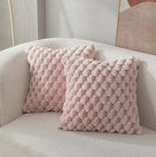 Decorative cushion in velvet for indoor use