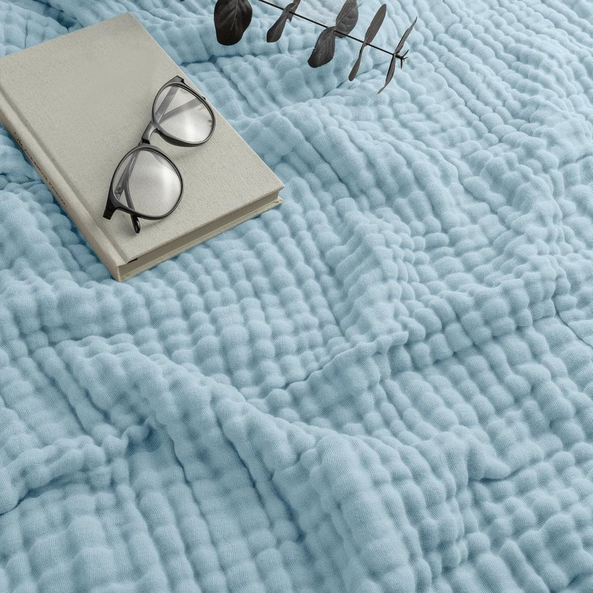 Soft bedspread for comfortable sleep – Cotton blanket for bed
