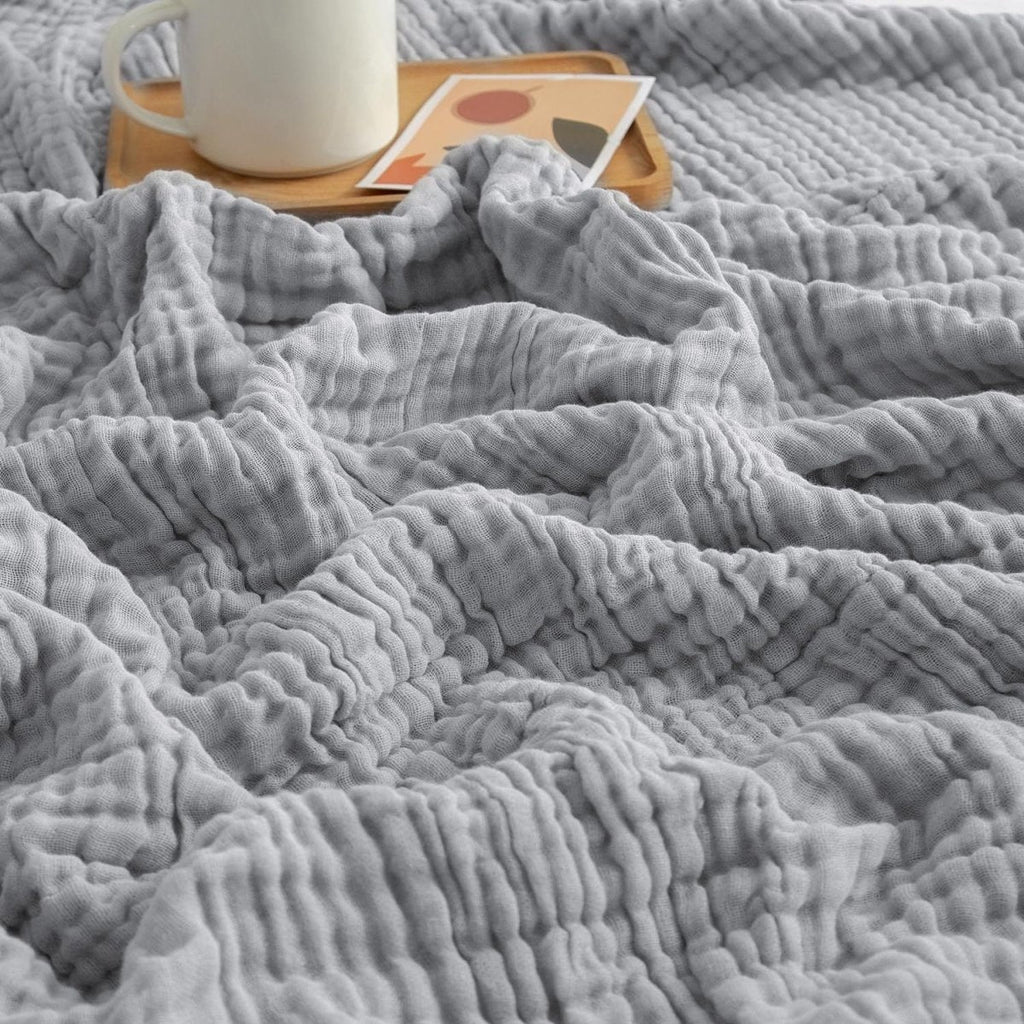 Soft bedspread for comfortable sleep – Cotton blanket for bed