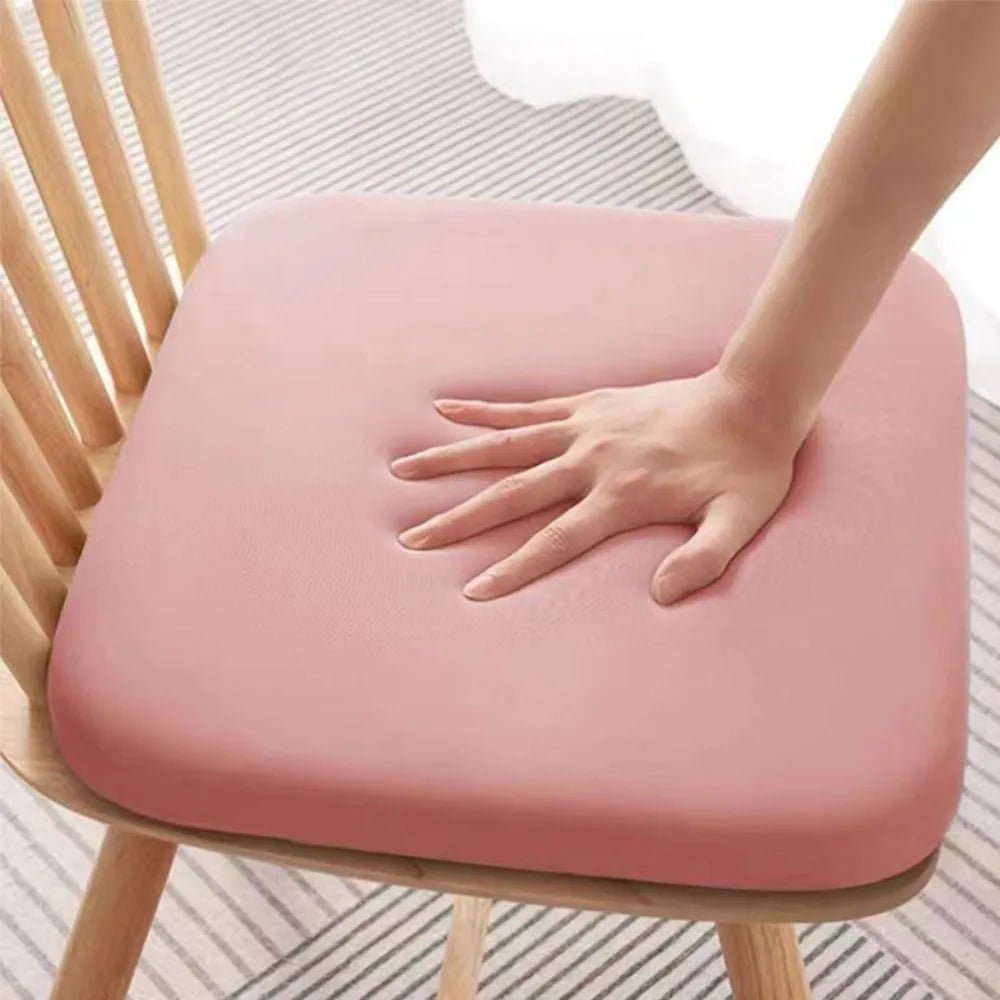 Seat cushion with non-slip bottom – comfortable cushion for chair and bench for indoor use