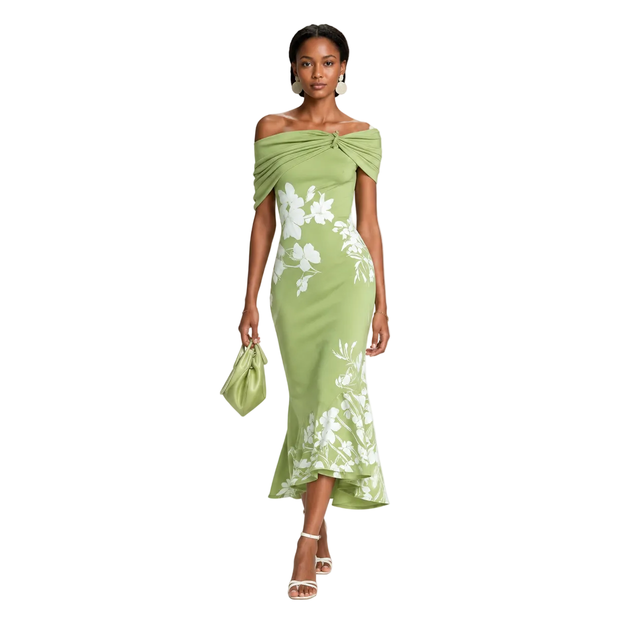 Elegant midi dress for parties and everyday use – Dress for women