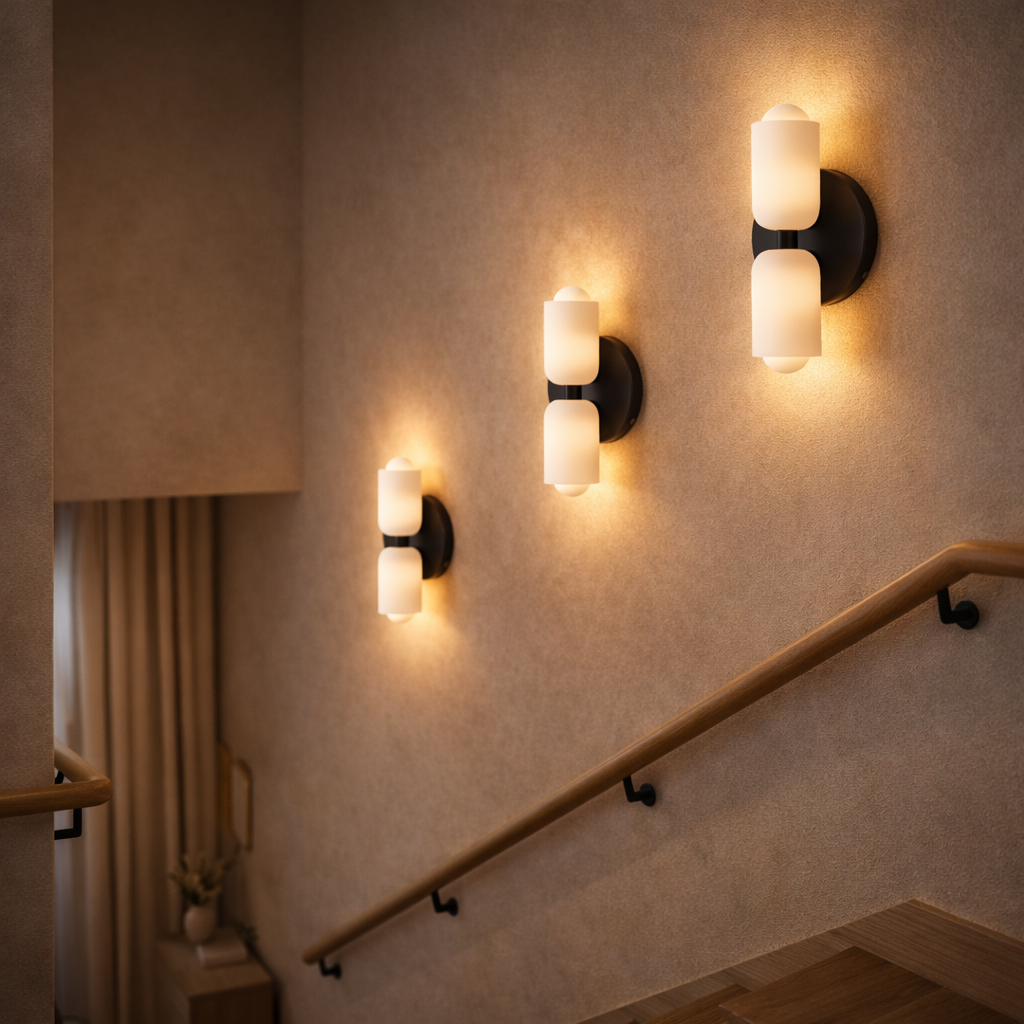 Væglampe i Nordisk Stil med Op- og Nedlys