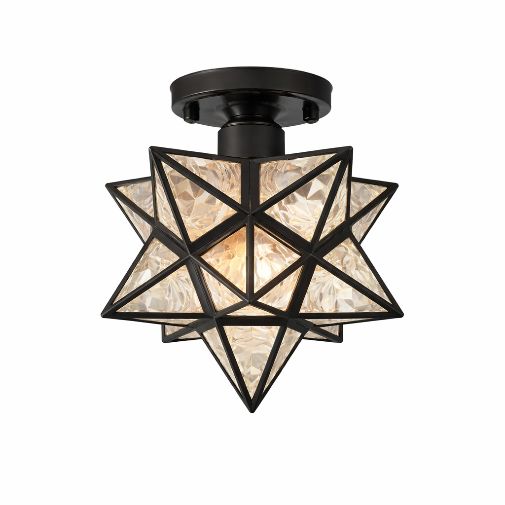 Ceiling lamp with Star shape for Indoor Use