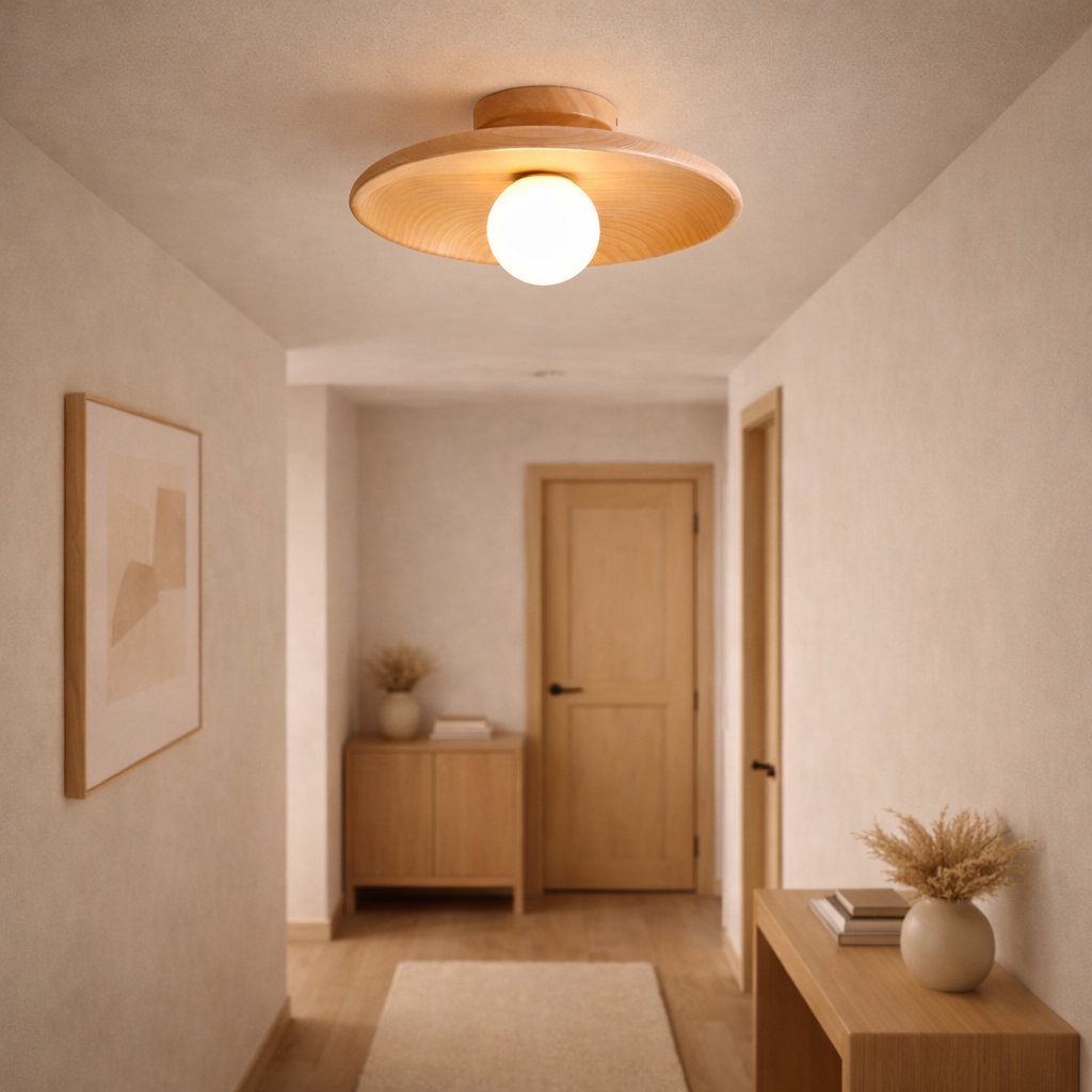 Plafondlampe med Symmetrisk Opbygning til Indendørs Brug