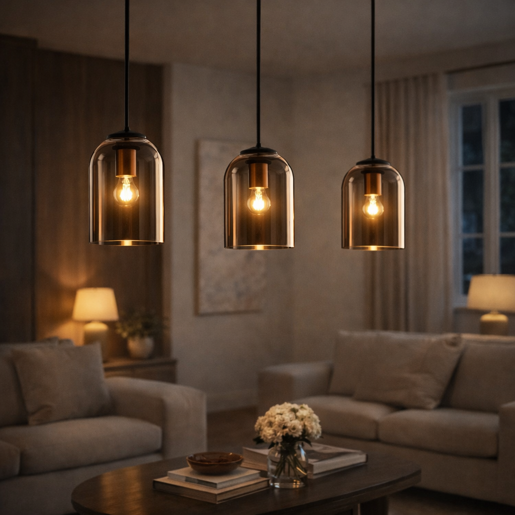 Pendellampe med Afstemt Udformning til Indendørs Brug