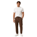 Fitted t-shirt for everyday use – Short-sleeve t-shirt with high neck for men
