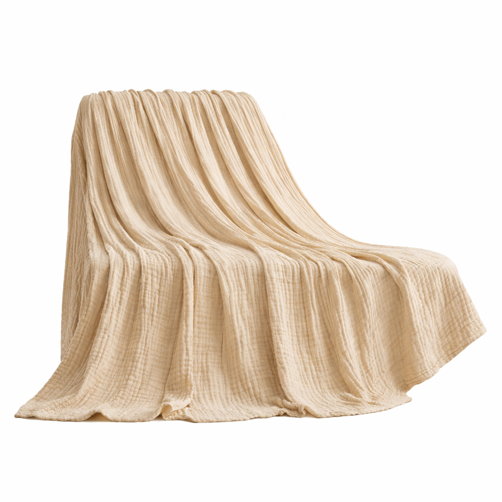Soft bedspread for comfortable sleep – Cotton blanket for bed
