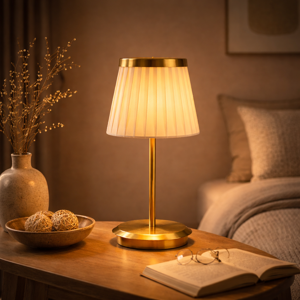 Bordlampe i Klassisk Stil til Indendørs Brug