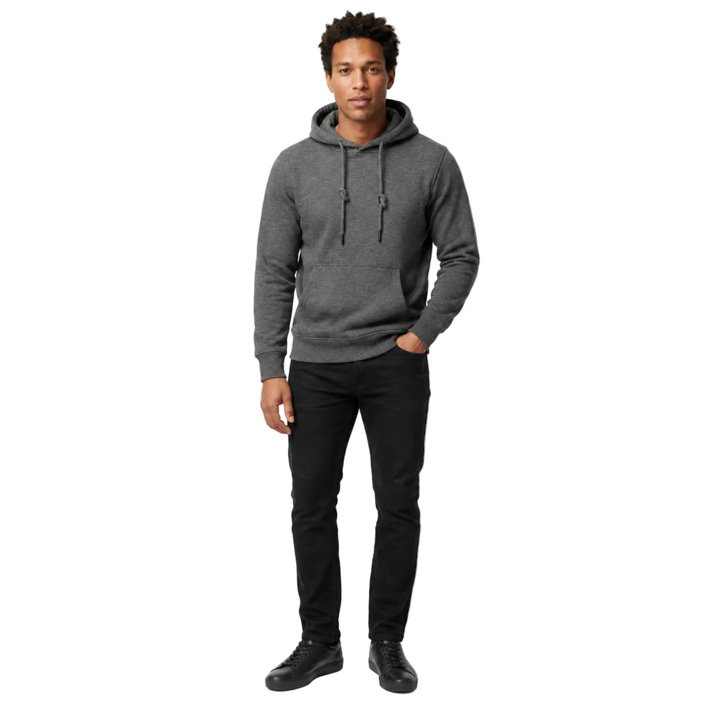 Comfortable hoodie for everyday use – Hooded sweatshirt with drawstring for men