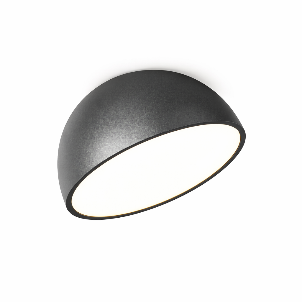 Halvrund Plafondlampe til Indendørs Brug