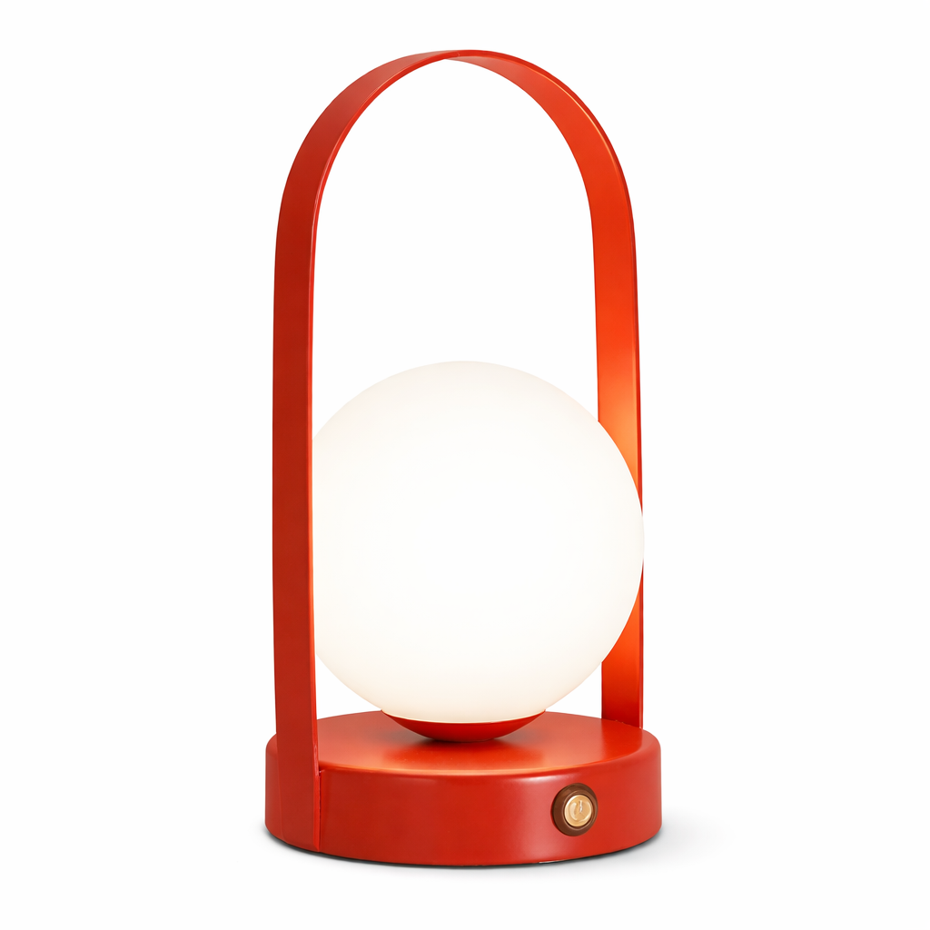 Opladelig trådløs bordlampe til indendørs brug