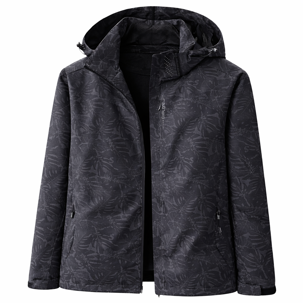 Waterproof and windproof jacket for rain and wind – Jacket with hood for women
