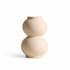 Ceramic vase for indoor use