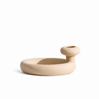 Ceramic vase for indoor use