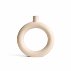 Ceramic vase for indoor use
