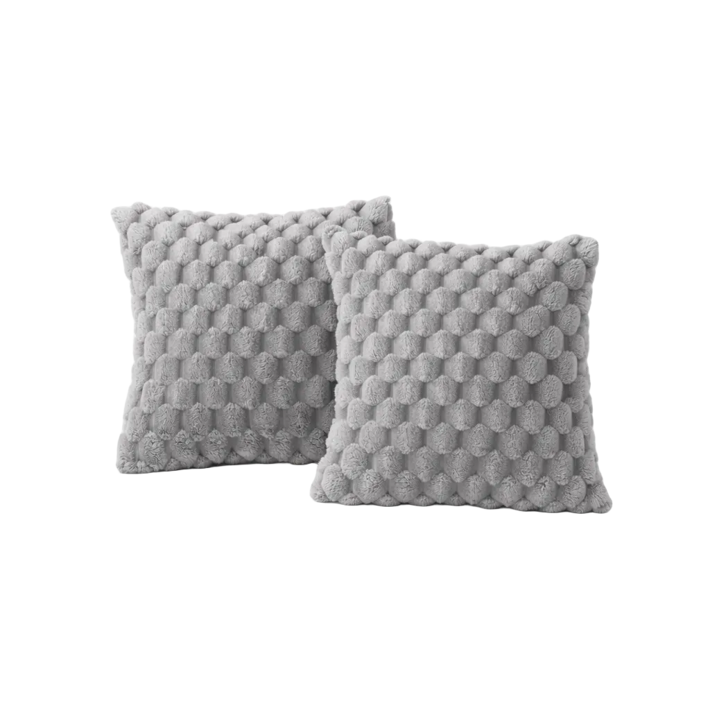 Pyntepude i fløjl til indendørs brug