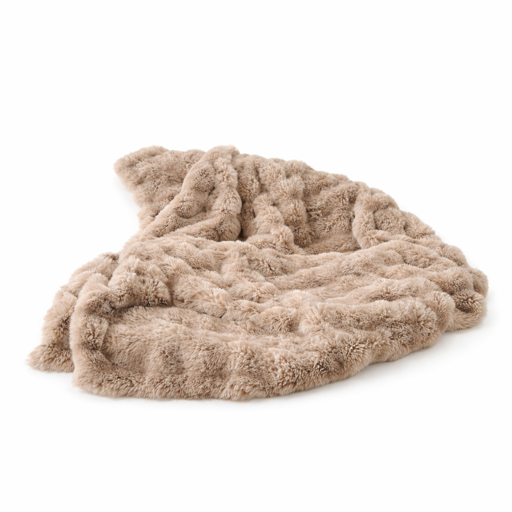 Blødt tæppe til sofa og seng