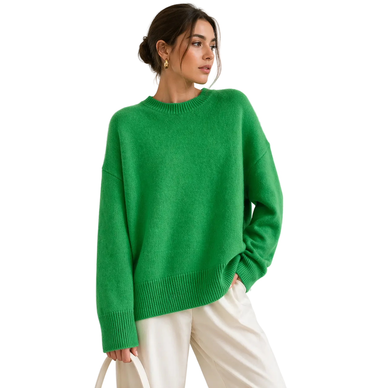Soft knit sweater for everyday comfort – Knit sweater for women