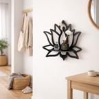 Væghylde formet som lotusblomst