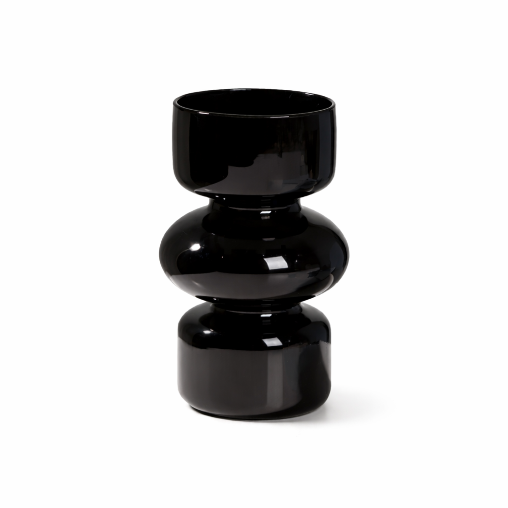 Glasvase i forskellige farver