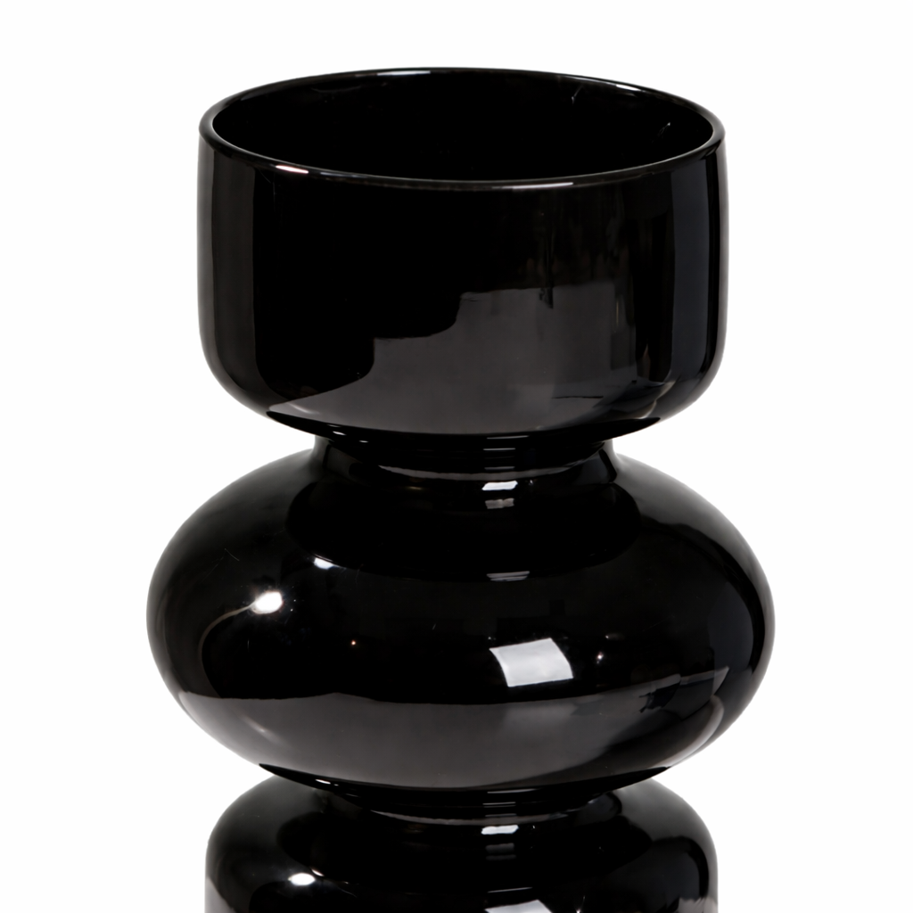 Glasvase i forskellige farver