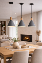 Skandinavisk Pendellampe med E27 Fatning