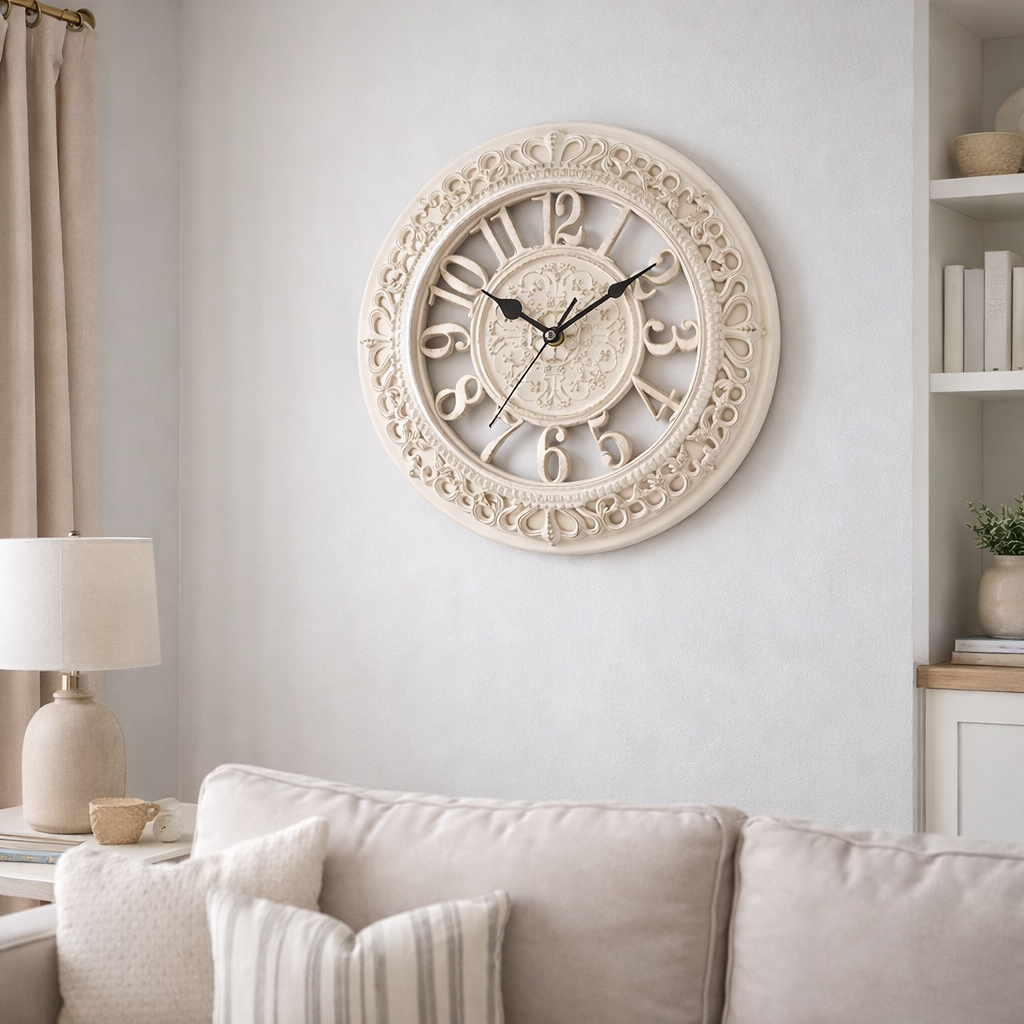 Vægur i antik stil til indendørs brug