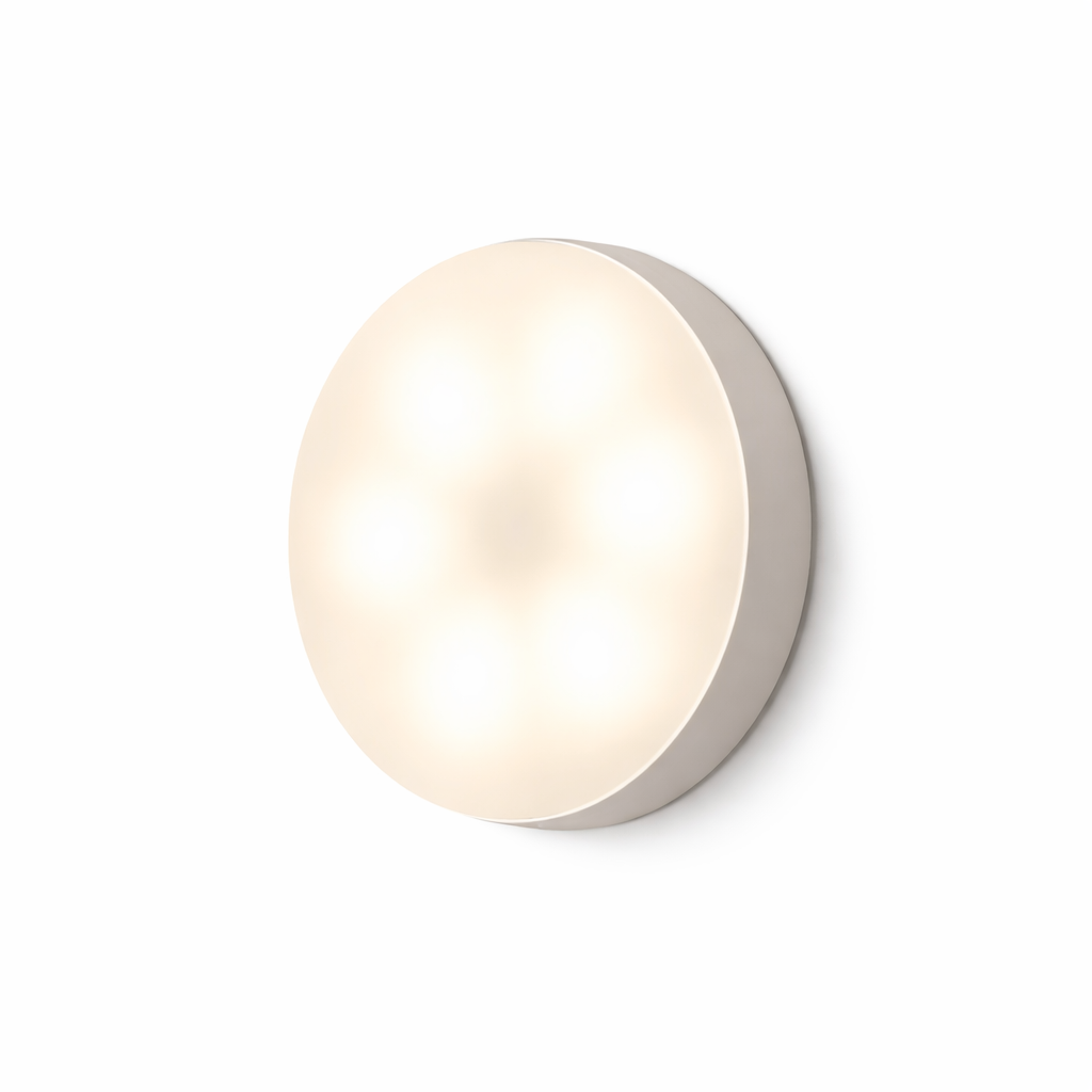 Minimalistisk Japandi Væglampe med Magnetisk Montering