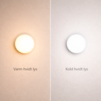 Minimalistisk Japandi Væglampe med Magnetisk Montering