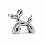 Dekorativ figur formet som ballonhund i keramik