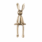 Dekorativ kaninfigur i keramik