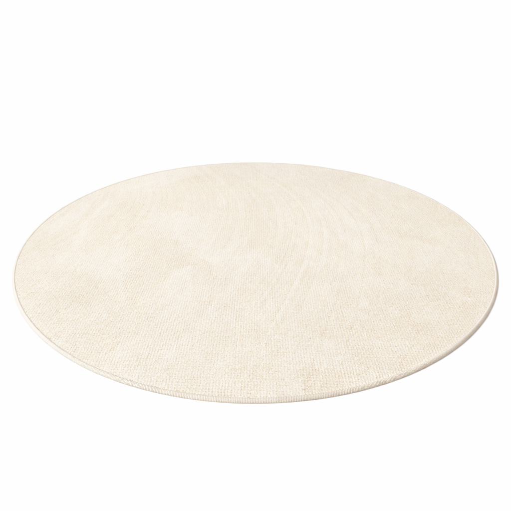 Round non-slip rug for indoor use