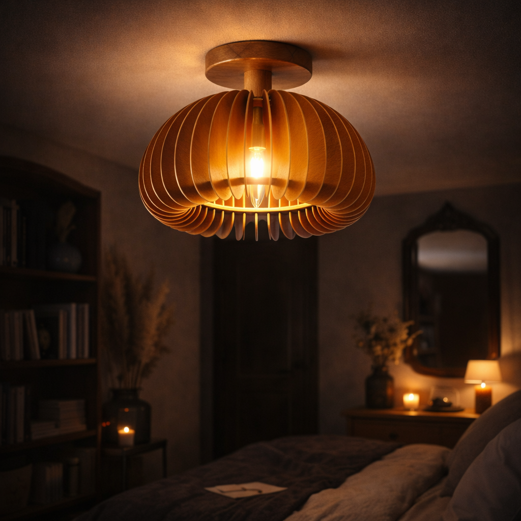 Plafondlampe til Indendørs Brug med Jævn Overflade