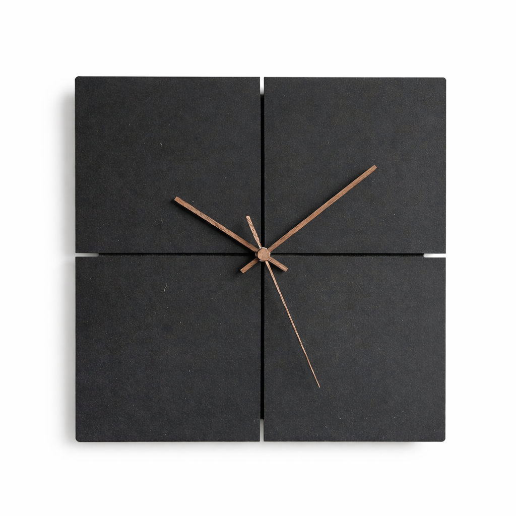 Simple time display for modern spaces – Wall clock with minimalist design