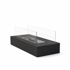 Bioethanol tabletop fireplace for indoor and outdoor use