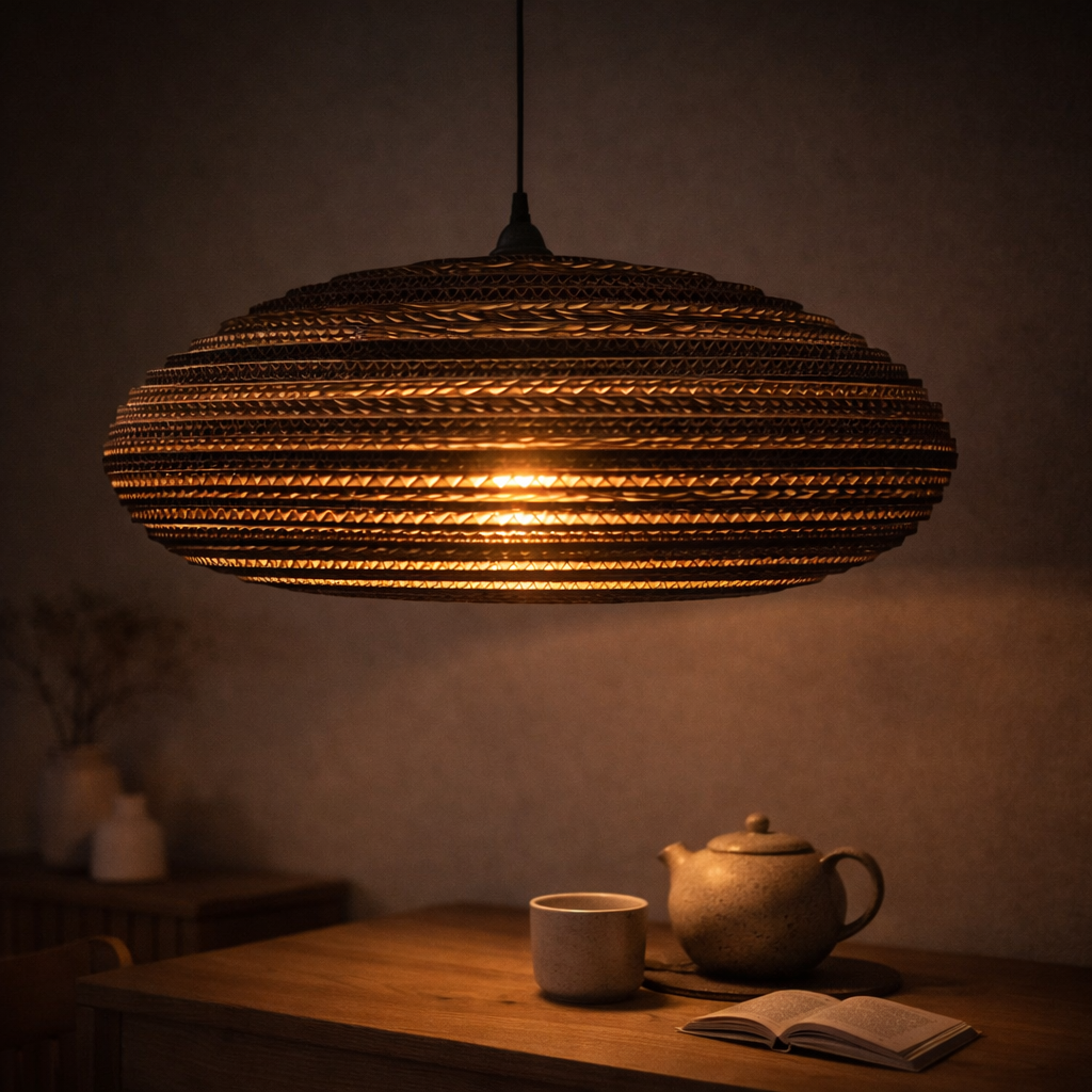 Pendellampe med Enkel Lagstruktur til Indendørs Brug