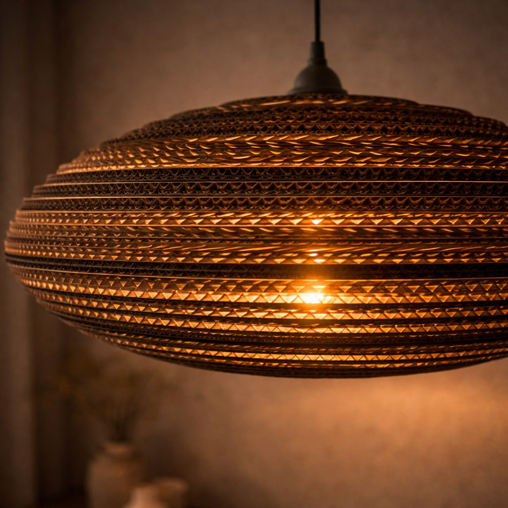 Pendellampe med Enkel Lagstruktur til Indendørs Brug